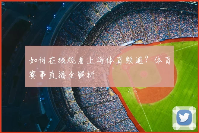 如何在线观看上海体育频道?体育赛事直播全解析